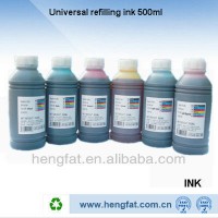 High quality hot sale dye base ink compatible 500ML refill ink BK/C/M/Y/LC/LM